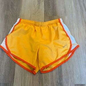Nike Women's Bright Orange Athletic Shorts